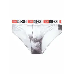 DIESEL: Белые трусы 