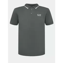 EA7 EMPORIO ARMANI: Зелёная футболка 