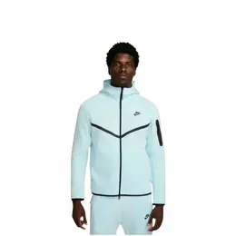 NIKE: Голубая толстовка 