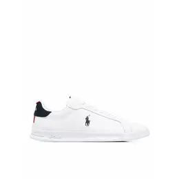 Polo Ralph Lauren: Серебристые кроссовки 