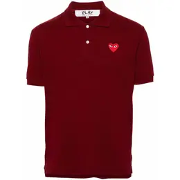 Comme des Garcons PLAY: Красное поло 