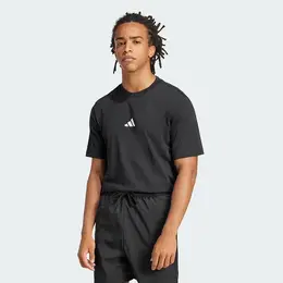 adidas: Чёрная футболка  Essentials