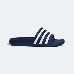 adidas: Синие шлёпанцы  Adilette Aqua