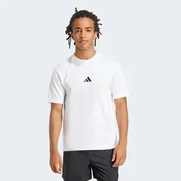adidas: Белая футболка  Essentials
