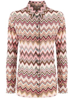 Missoni: Розовая рубашка 
