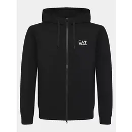 EA7 EMPORIO ARMANI: Чёрный свитер 