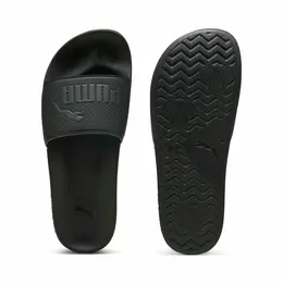 PUMA: Чёрные шлёпанцы  Leadcat