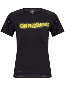 On Running: Футболка с надписями 