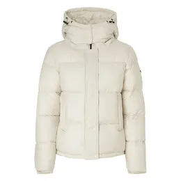 Pepe Jeans: Белый пуховик 