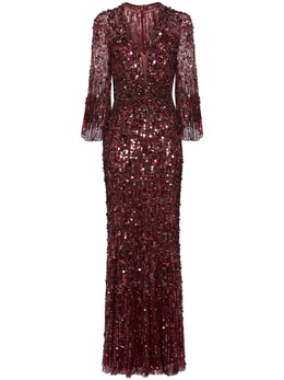 Jenny Packham: Красное платье 