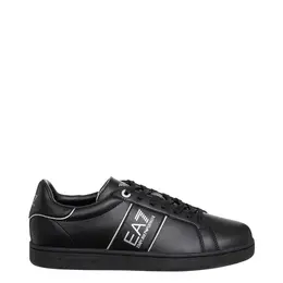 EA7 EMPORIO ARMANI: Чёрные кеды 