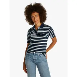TOMMY HILFIGER: Чёрное поло 