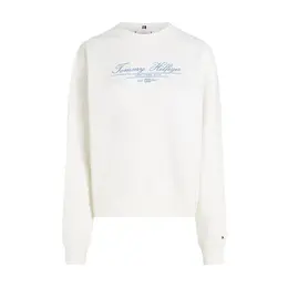 TOMMY HILFIGER: Белая толстовка 