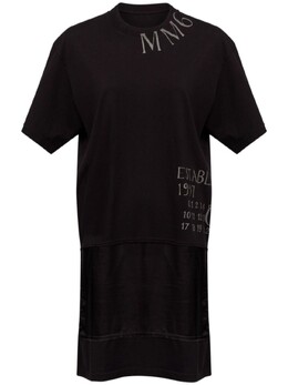 MM6 Maison Margiela: Платье-футболка 