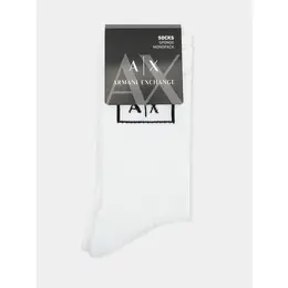 Armani Exchange: Белые носки 