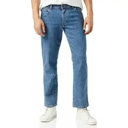 Wrangler: Синие джинсы 