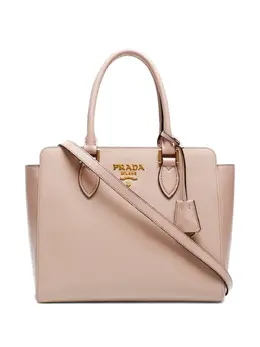 Prada Pre-Owned: Розовая сумка-шоппер 