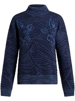 Etro: Жаккардовый свитер 