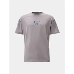 C.P. COMPANY: Фиолетовая футболка 
