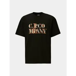 C.P. COMPANY: Чёрная футболка 