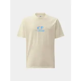 C.P. COMPANY: Белая футболка 