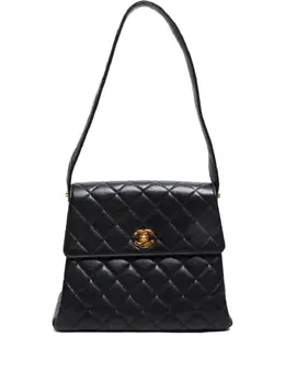 CHANEL Pre-Owned: Чёрная сумка 