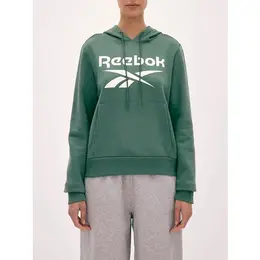 Reebok: Зелёная толстовка 