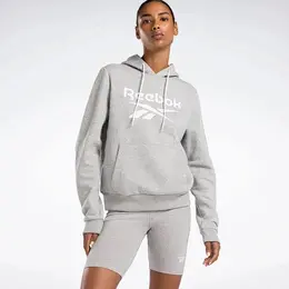 Reebok: Серая толстовка 