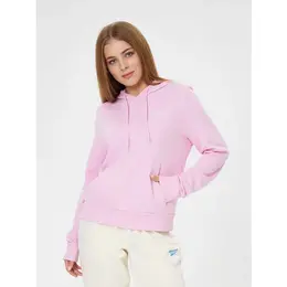 Reebok: Розовая толстовка 