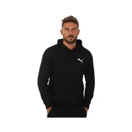 PUMA: Чёрная толстовка  Essentials