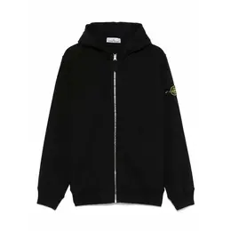Stone Island: Чёрная толстовка 