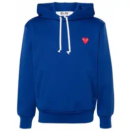 Comme des Garcons PLAY: Синяя толстовка 