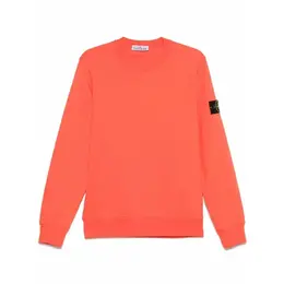 Stone Island: Оранжевая толстовка 