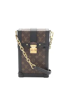 Louis Vuitton Pre-Owned: Коричневая сумка 