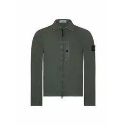 Stone Island: Зелёная куртка 