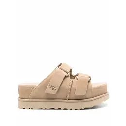 UGG: Коричневые шлёпанцы 
