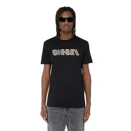 DIESEL: Чёрная футболка 