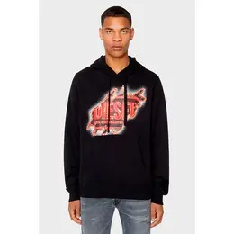 DIESEL: Чёрная толстовка 
