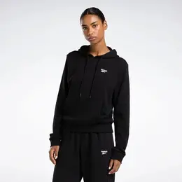 Reebok: Чёрная толстовка 