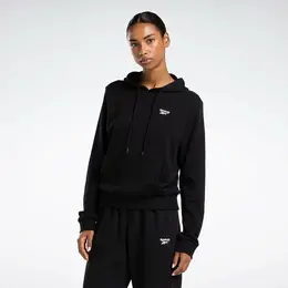 Reebok: Чёрная толстовка 