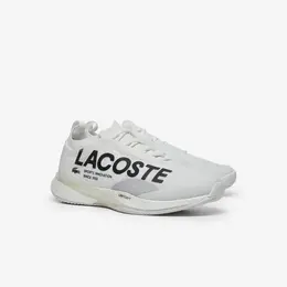 LACOSTE: Белые кроссовки 