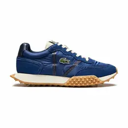 LACOSTE: Синие кроссовки 
