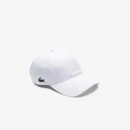 LACOSTE: Белая кепка 