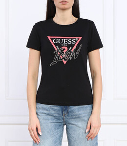 GUESS: Прямая футболка 