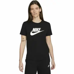 NIKE: Чёрная футболка  Essential
