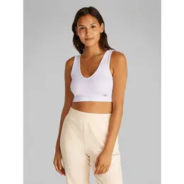 Calvin Klein Jeans: Белый топ 