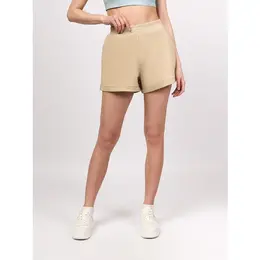 Calvin Klein Jeans: Бежевые шорты 