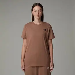 The North Face: Коричневая футболка 