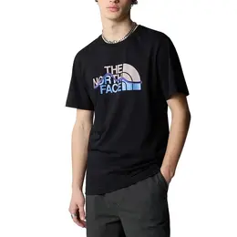 The North Face: Чёрная футболка  Mountain Line