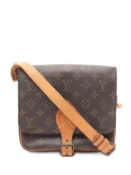 Louis Vuitton Pre-Owned: Коричневая сумка 